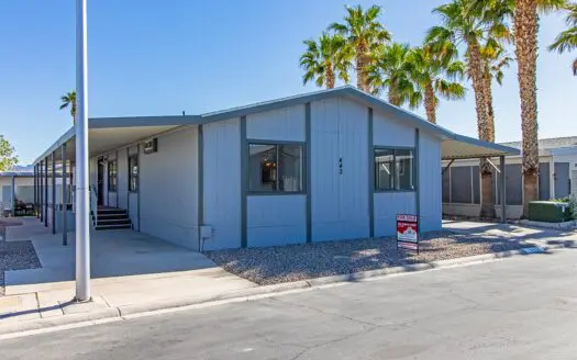 1989 Fleetwood 28x56 3 bedroom 2 bathroom mobile home For Sale Tropicana Palms Mobile Home Park 6420 E. Tropicana Ave Las Vegas NV 89122.abcmobilehomes.com (702) 641-4444