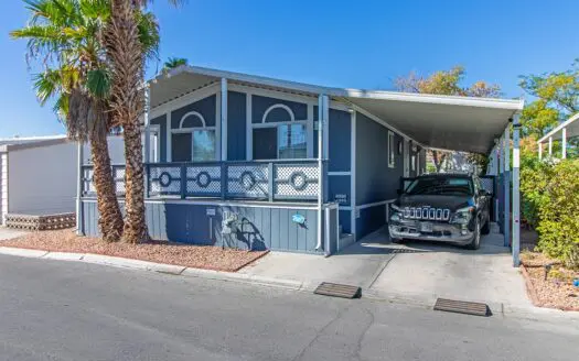 1991 Fleetwood Sunpointe 24x44 2 bedroom 2 bath mobile home For Sale in Pleasant Valley Mobile Home Park - 3800 S. Decatur Blvd. Las Vegas, NV 89103 abcmobilehomes.com (702) 641-4444