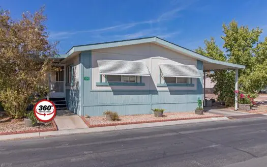 1996 Skyline 24x44 2 bedroom 2 bathroom mobile home For Sale in River Oaks 55+ Mobile Home Park - 5300 E. Desert Inn Rd. Las Vegas NV 89122. abcmobilehomes.com (702) 641-4444