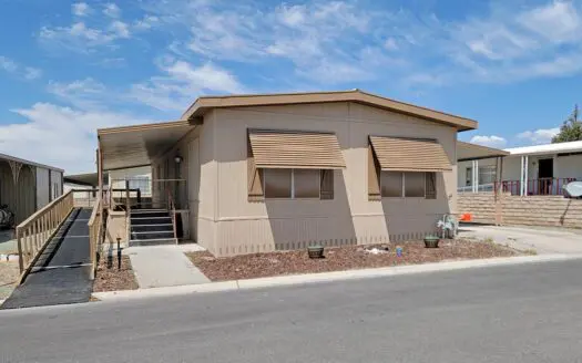 1972 Premiere 24x54 2 bedroom 2 bathroom mobile home For Sale Pleasant Valley Family Mobile Home Park 3800 S. Decatur Blvd. Las Vegas, NV 89103 abcmobilehomes.com (702) 641-4444