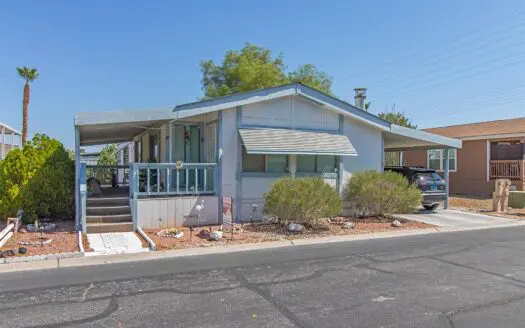1982 Fleetwood 24x56 2 bedroom 2 bathroom mobile home For Sale Cabana 55+ Mobile Home Park Las Vegas, NV 89122 abcmobilehomes.com (702) 641-4444