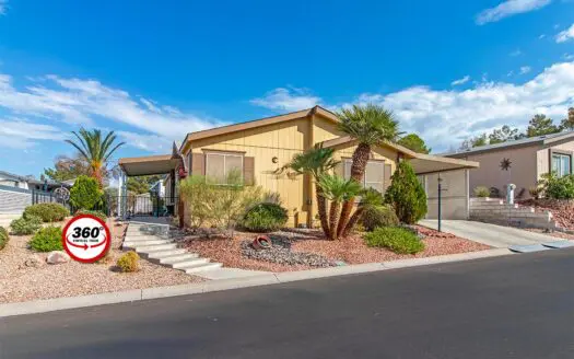 1996 Fleetwood 26x61 3 bedroom 2 bathroom mobile home For Sale in Mountain View Mobile Home Community - 164 Vance Ct. Henderson, NV 89074 abcmobilehomes.com (702) 641-4444