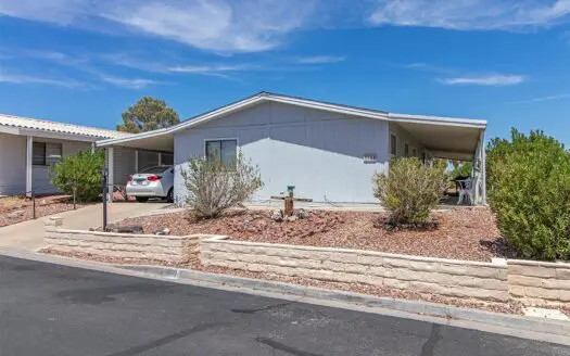 24x56 3 bedroom 2 bathroom mobile home For Sale in Mountain View 55+ Gated Mobile Home Community - 1714 Chris Ave. Henderson, NV 89074 abcmobilehomes.com (702) 641-4444