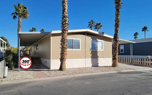 1984 Golden West 24x56 3 bedroom 2 bath mobile home For Sale in Cabana 55+ Mobile Home Park 5303 E. Twain Ave. Las Vegas, NV 89122 abcmobilehomes.com (7020 641-4444