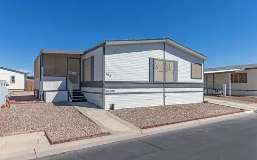 1990 Palm Harbor 28x52 2 bedroom 2 bath mobile home For Sale Tropicana Palms Mobile Home Park 6420 E. Tropicana Ave. Las Vegas NV 89122. abcmobilehomes.com (702) 641-4444
