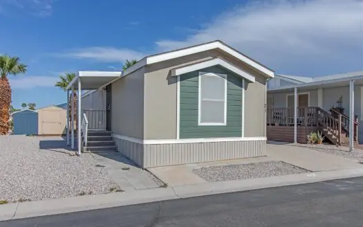 2015 15x56 2 bedroom 2 bathroom mobile home For Sale Jaycees Senior Community 5805 W. Harmon Ave. Las Vegas, NV 89103. abcmobilehomes.com (702) 641-4444