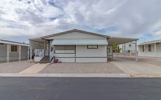 1994 Nashua 26x42 2 bedroom 2 bath mobile home for sale Jaycees Senior Mobile Home Park 5805 W. Harmon Ave. Las Vegas, NV 89103 abcmobilehomes.com (702) 641-4444