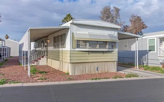 1973 Marlette 14x70 2 bedroom 2 bathroom mobile home For Sale Boulder Cascade 55+ Mobile Home Park - 1601 S. Sandhill Rd. Las Vegas, NV 89104. abcmobilehomes.com (702) 641-4444