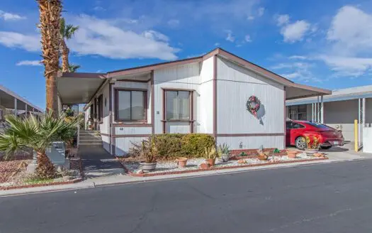 1989 Guerdon 28x64 3 bedroom 2 bathroom mobile home For Sale Flamingo West Mobile Home Park - 8122 W. Flamingo Rd. Las Vegas, NV 89147 abcmobilehomes.com (702) 641-4444