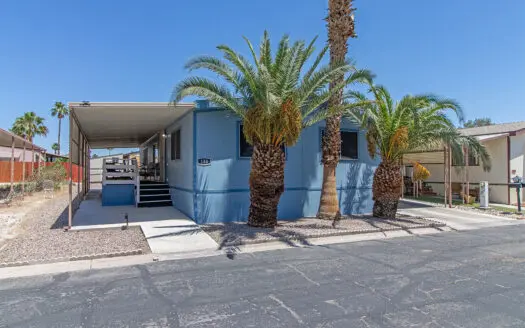 1984 Golden West 24x48 3 bedroom 2 bath mobile home for sale in Cabana 55+ Mobile home Park - 5303 E. Twain Ave. unit 188 Las Vegas, NV 89122. abcmobilehomes.com (702) 641-4444