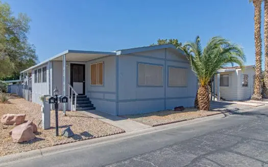Very affordable double-wide 2 bedroom 2 bath mobile home for sale in Cabana 55+ Mobile Home Park - 5303 E. Twain Ave. Las Vegas, NV 89122 abcmobilehomes.com (702) 641-4444