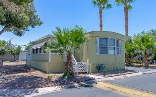 Affordable14x66 mobile home for sale 2 bedroom 2 bath mobile home for sale in Shadow Mountain 55+ Mobile Home Park - ABC Mobile Homes