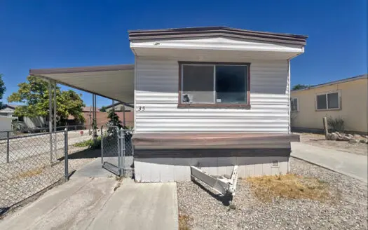 1973 Champion 12x65 2-bedroom 1.5 bath mobile home for sale Indian Springs Estates - 236 MacFarland Ave. Indian-Springs, NV 89018 ABC Mobile Homes