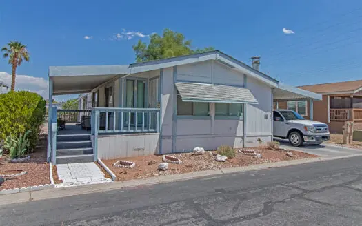 24x56 2-bedroom 2-bathroom mobile home for sale Cabana 55+ Mobile Home Park - 5303 E. Twain Ave. Las Vegas, NV 89122. ABC Mobile Homes