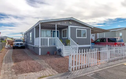24x40 2-bedroom 2 bath mobile home for sale in Santiago Estates all-ages Mobile Home Park - ABC Mobile Homes