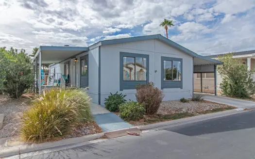 Affordable Tropicana Palms Manufactured Homes For Sale in a 55+ Gated Las Vegas Community. ABC Mobile Homes