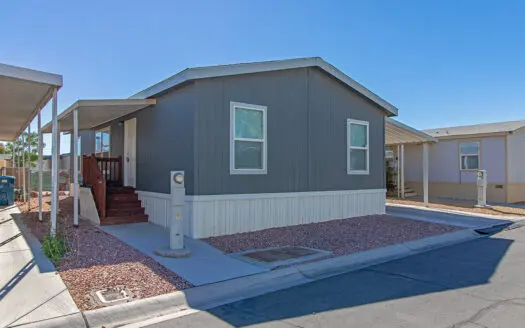 2020 Clayton 3 bedroom 2 bath mobile home for sale in Sunrise Gardens all-ages gated mobile home community 6105 E. Sahara Ave. Las Vegas, NV 89142 ABC Mobile Homes