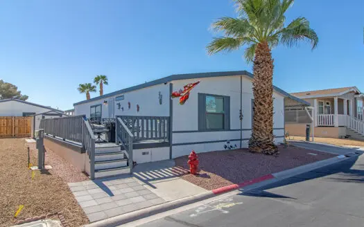 Tropicana Palms 28x52 3-bedroom 2 bath mobile home for sale - 6420 E Tropicana Ave. Las Vegas, NV 89122 ABC Mobile Homes