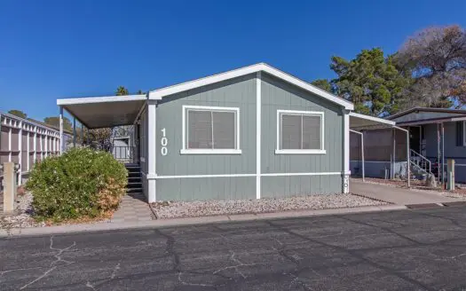 1993 Fleetwood 24x52 2 bedroom 2 bathroom mobile home For Sale Cabana Mobile Home Park 5303 E. Twain Ave. Las Vegas, NV 89122 ABC Mobile Homes