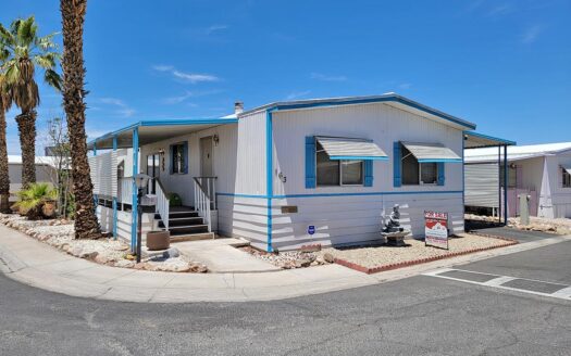 24x56-2-bedroom 2-bath double-wide mobile home For Sale Sand Creek Mobile Home Park 2627 S. Lamb Blvd #163-Las Vegas NV 89121 abcmobilehomes.com (702) 641-4444