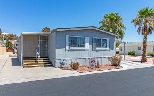 1983 24x56 2 bedroom 2 bathroom mobile home For Sale in Las Vegas Meadows 55+ Guard Gated Mobile Home Park - 2900 S. Valley View Blvd. Las Vegas, NV 89102 abcmobilehomes.com (702) 641-4444