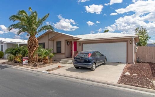 1990 Golden West 24x60 2 bedroom 2 bath mobile home For Sale in Tropicana Palms 55+ Mobile Home Park - 6420 E. Tropicana Ave Las Vegas NV 89122 abcmobilehomes.com (702) 641-4444