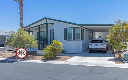 2004 Cavco 31x49 2 bedroom 2 bathroom mobile home For Sale in Flamingo West 55+ Gated Mobile Home Park - 8122 W. Flamingo Rd. Las Vegas NV 89147 abcmobilehomes.com (702) 641-4444