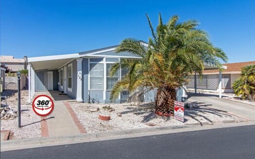 1991 Fleetwood 24x52 2 bedroom 2 bathroom mobile home For Sale in Mountain View 55+ Mobile Home Park - 135 Codyerin Dr, Henderson, NV 89074 abcmobilehomes.com (702) 641-4444