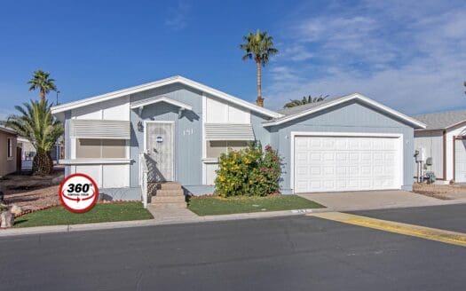 1989 Golden West 24x60 2 bedroom 2 bathroom mobile home For Sale Tropicana Palms Mobile Home Community - 6420 E. Tropicana Ave Las Vegas NV 89122 abcmobilehomes.com (702) 641-4444