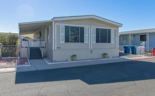 1978 Villa West 23x56 2 bedroom 2 bathroom mobile home For Sale Sand Creek Mobile Home Park - 2627 S. Lamb Blvd Las Vegas NV 89121 abcmobilehomes.com