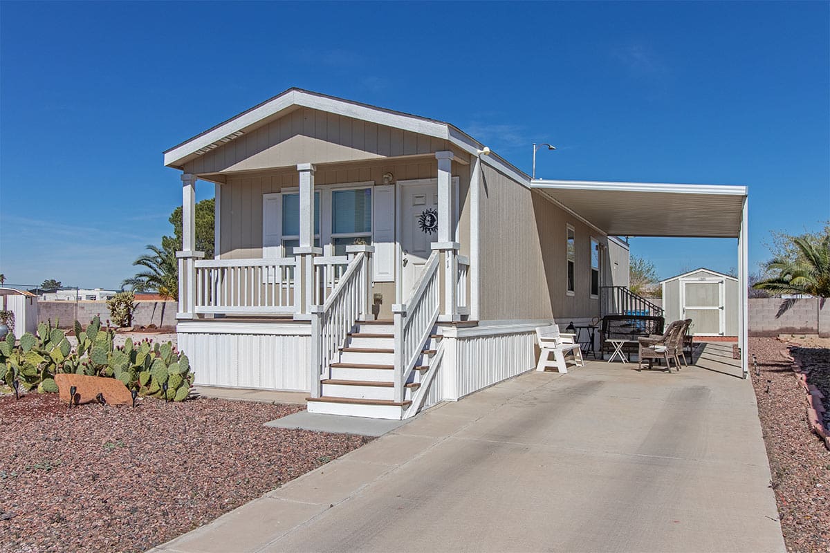 2 Bedroom 2 Bath Las Vegas 55+ Mobile Home For Sale Cabana MHP| ABC ...